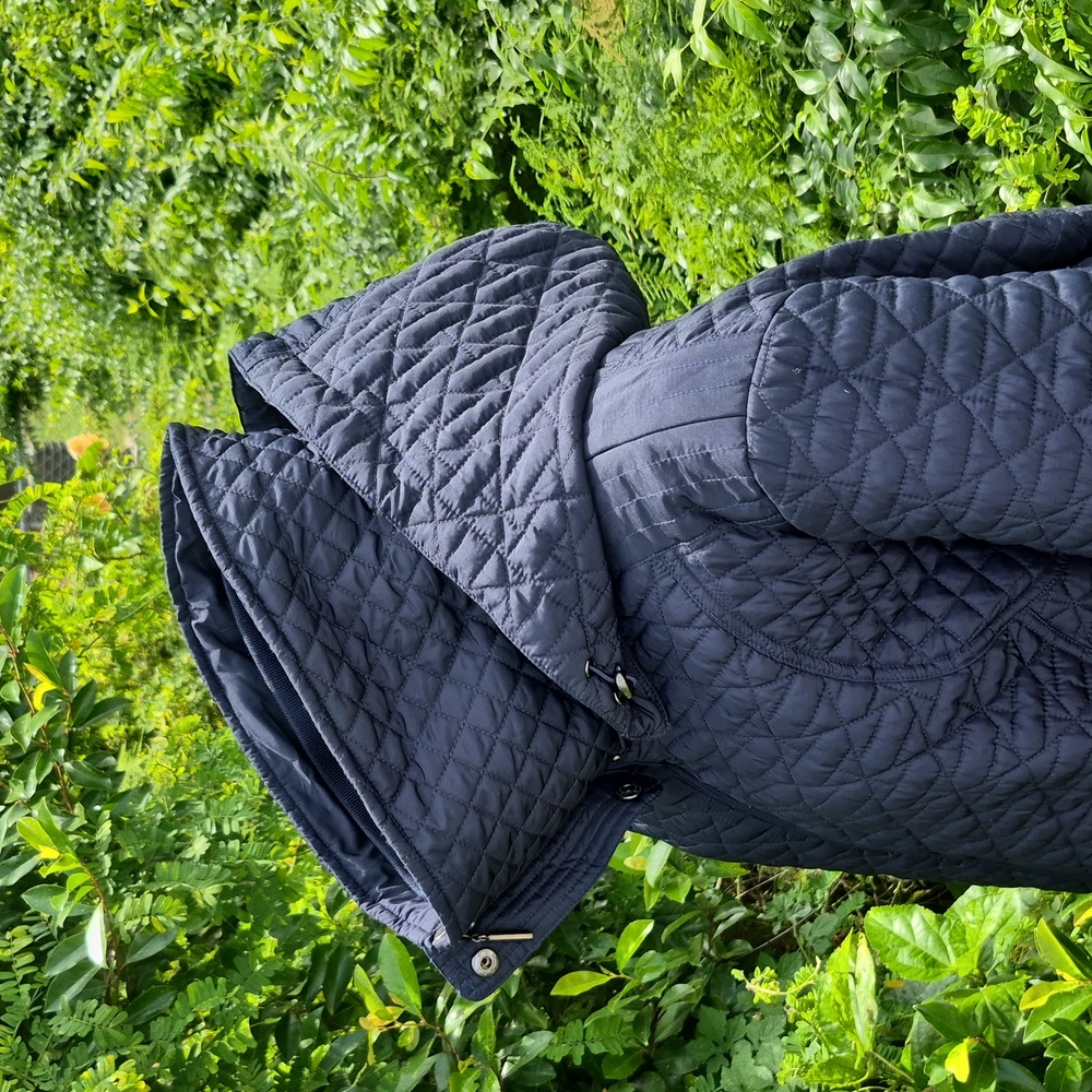 Weatherproof Ladies Vintage Anorak Quilted (Removeable Hood)Rain Ski Jacket/Coat